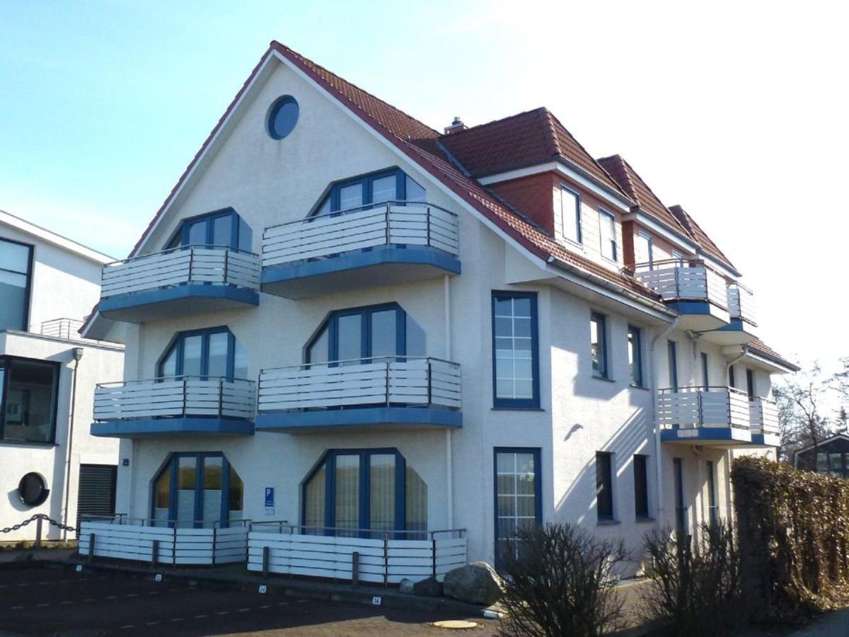 Haus Duenenglueck Whg. 23, Teilseesicht 쿡스하펜 외부 사진